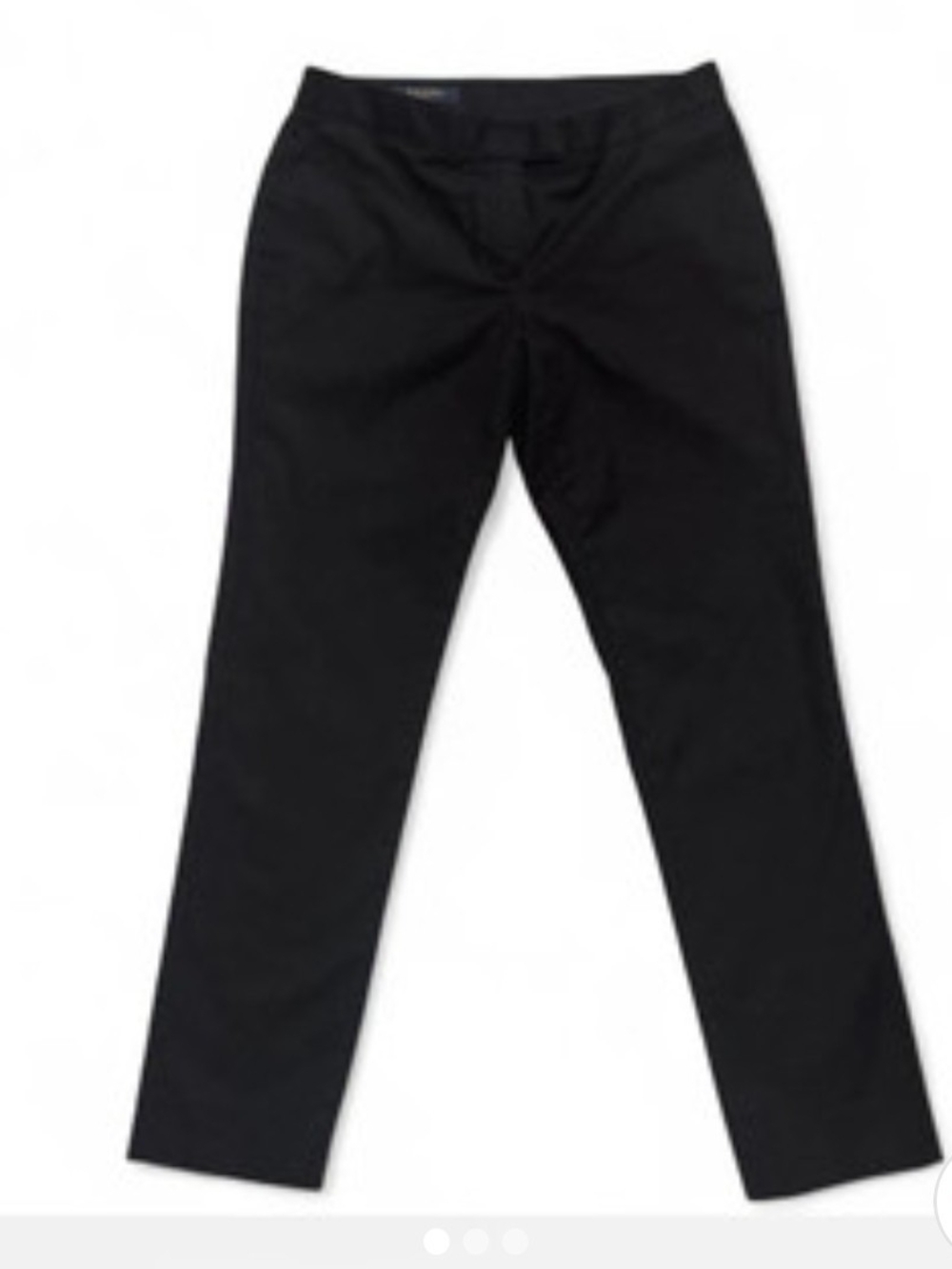 Brooks Brothers Women's Black Chino Trousers